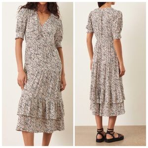 ba&sh NWT Ivika Midi Dress Pink Blush Sz Small